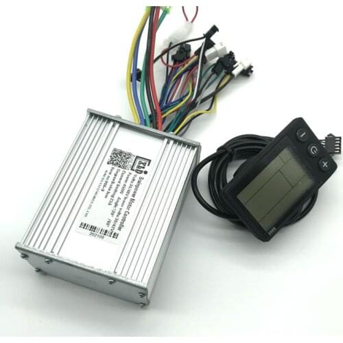 9 Mosfet 36V 48V 60V 450W Electric scooter Speed Controller And LCD Display E-bike Motor Driver Controller and S866 LCD Display