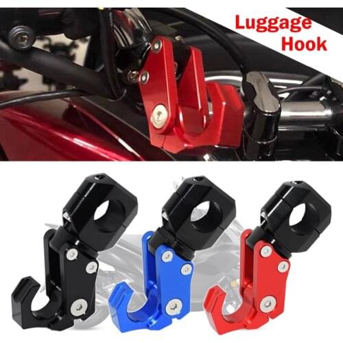 For Honda PCX125 PCX150 ADV150 2018-2021 22MM Motorcycle Hook Luggage Hook Helmet Bracket Bag Bottle Cage Portable Bracket Hook