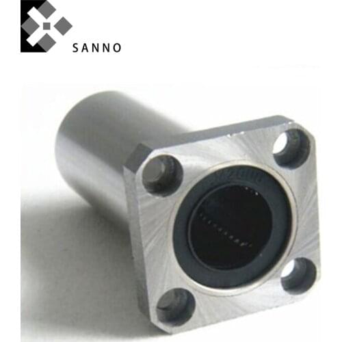 LMK50UU / LMK60UU heavy duty ball type flange mount linear bearings LMK-UU linear bush with square clamp