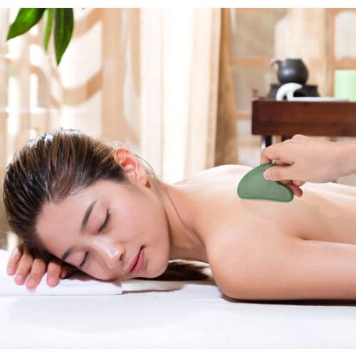 Natural Jade Face Massager Gua Sha Scraper Board Lifting Wrinkle Remove Beauty SPA Care Tools for Face Body Facial Skin