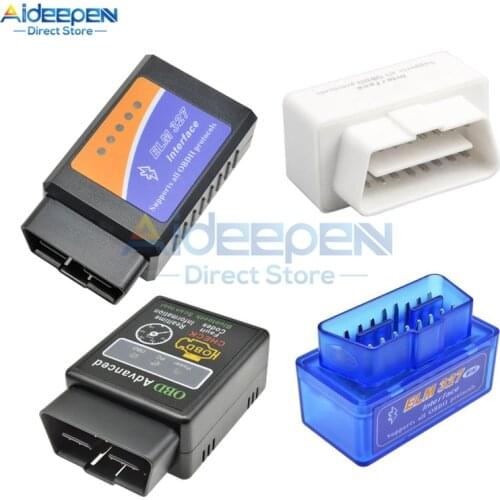 Mini ELM327 WIFI Bluetooth V1.5 V2.1 OBD2 Car Diagnostic Scan Tool ELM 327 16Pin Male to Female Cable For Android OBDII Protocol