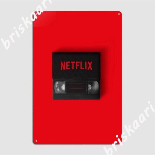 Once Appon A Time Netflix Retro Metal Signs Wall pub Cave pub Printing Tin sign Posters