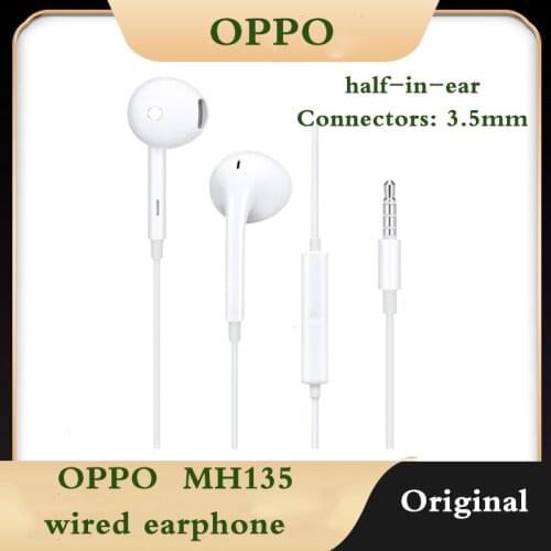 Origina lOppo MH135 semi-in-ear universal 3.5mm earphone, sports Android convenient