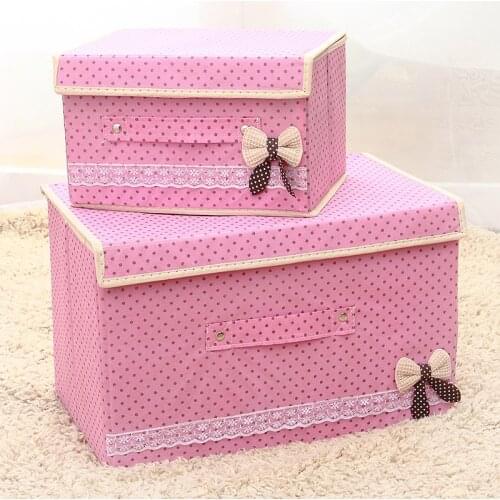 Storage Box Protable Storage Box for Clothes Bra Shoes Bedroom Clothing Container Organizer Boxes For Toys