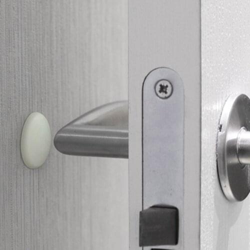 Wall Protector Door Handle Stopper Cabinet Bumper Anti-noise Shock Absorber Transparent Pad Silencer Door Stop Set 28 Pieces