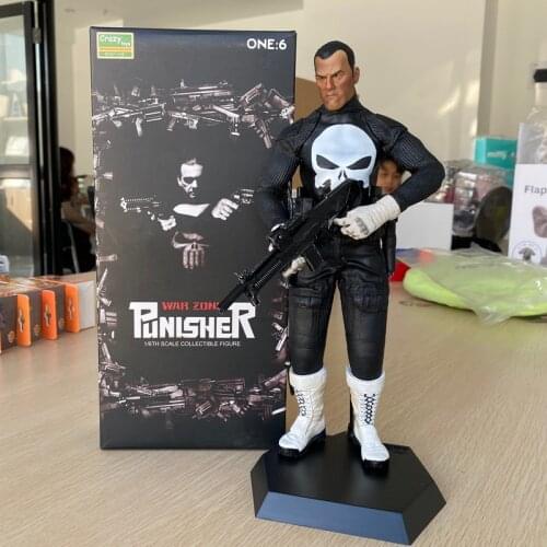 Crazy Toys Frank Castle Punisher Action Figure 1/6 Super Hero Model Toys