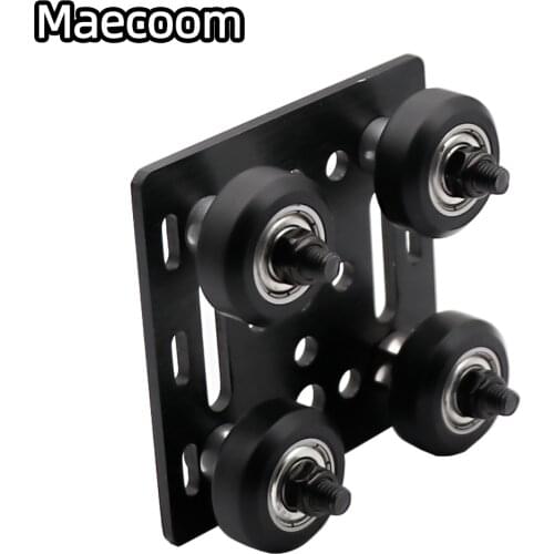 1Set Openbuilds V Gantry Plat Special Slide Plate Pulley For 2020/2040 V-slot Aluminum Profiles Wheels 3D Printer Parts