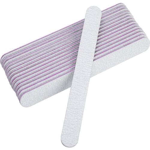 10/5pcs lot Professional Nail File Sandpaper Nail Sanding Blocks Grinding Polishing Manicure Care Tools