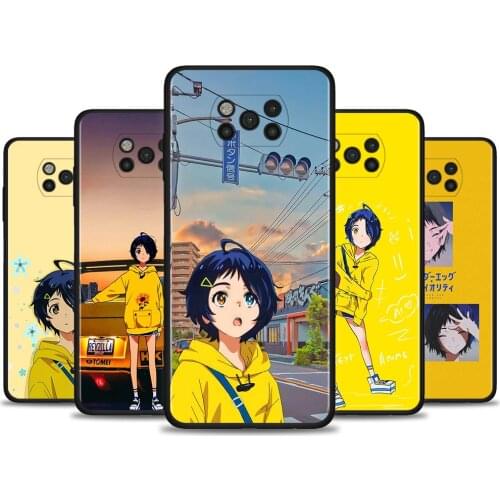 Wonder Egg Priority Anime Shell For Xiaomi Poco X3 M3 Pro X3NFC F3 F1 CC9 Pro CC9E Note 10 Lite Capa Soft Para Silicone Guscio
