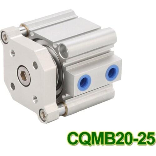 CQMB20-40 CDQMB20-40 CQM series 20mm bore 40mm stroke compact guide rod cylinder double-acting single rod pneumatic cylinders