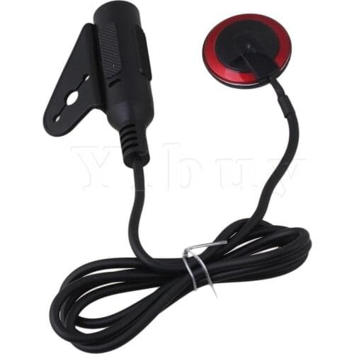 Yibuy Guitar Mandolin Piezo Contact Microphone Pickup with Self Adhesive