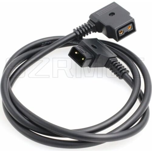 Interface Conversion Cable D-Tap 2 Pin Male to Female for IDX Anton Bauer Battery ARRI Red Camera