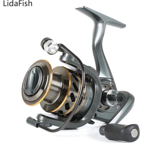 1000 -7000 Aluminum Spool Spinning Fishing Reel 5.2:1 High Speed fishing Reel 10KG Max Drag Carp Fishing Reel