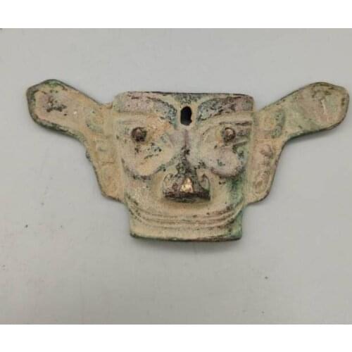 China bronze archaize mask crafts statue