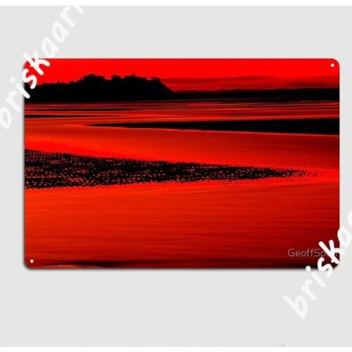 Shorncliffe In Silhouette Metal Sign Club Party Wall Decor Design Living Room Tin sign Poster