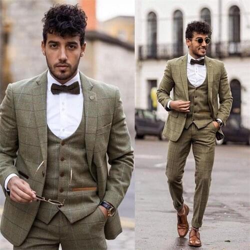 2020 New Mens Suit Double Breasted Wedding Suits For Best Men High Quality Costumes Three Pieces De Mariage Pour Hommes