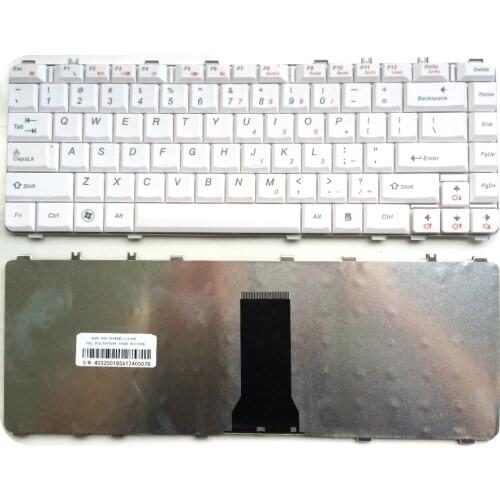 US White New English Laptop keyboard For Lenovo B460 B460A B460E Y460 Y460N Y460NE Y460C Y460AT Y460P V460 V460A V460NE