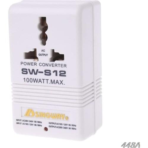 New Professional Power Voltage Converter 220/240V To 110/120V Adapter