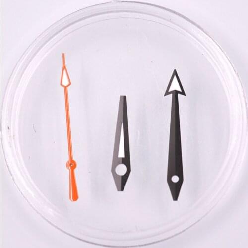 Orange second hand Luminous Watch Hands parts Fit Japan NH35 NH36 Movement