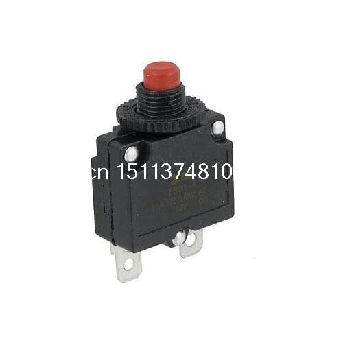 0.38" Thread Dia DC 32V Air Compressor Circuit Breaker Overload Protector 10A