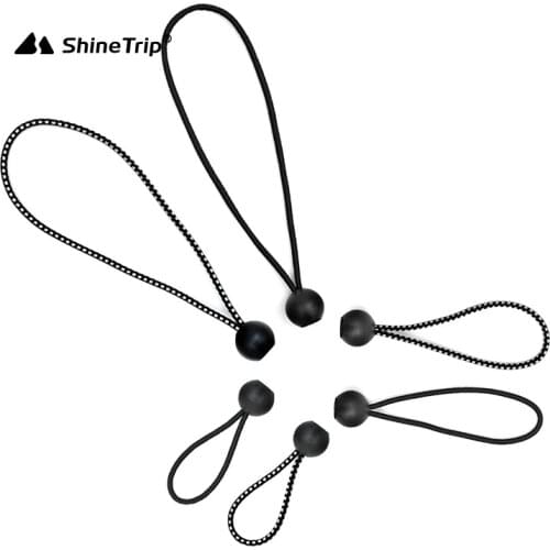 ShineTrip Tent Strapping Bouncy Ball Rope Sunshade Cloth Fixed Elastic Band Oxford Tie Camping Bundled Items Accessories Holder