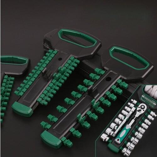 1PCS Ratchet Socket Wrench Storage Rack Hexagonal Socket Bits Storage Rack for Ratchet Wrench And Hexagonal Socket Storage