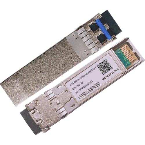 10 gigabit Single Mode LC SFP+ 10G 1550nm 40KM Fiber Optical Module Compatible most fiber switch and router Module