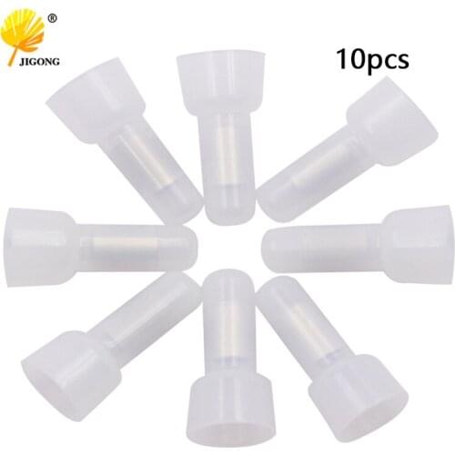 10pcs Closed End Wire Connectors Nylon Crimp Caps Crimp Closed Line Splice terminator connector bulk volume Splice Terminals