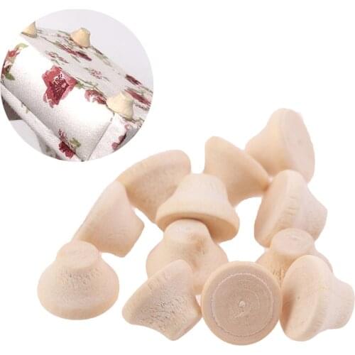 12pcs/lot 1:12 Dollhouse Miniature Wooden Sofa Feet Model Furniture Accessories