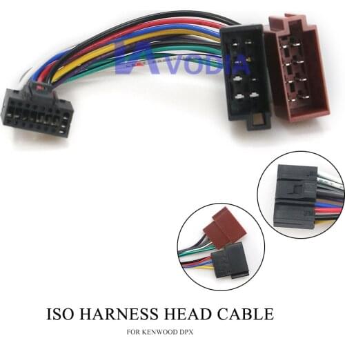 15-103 Car ISO Harness Head Cable for KENWOOD DPX for JVC KD Stereo Radio Wire Adapter Plug Wiring Connector Cable