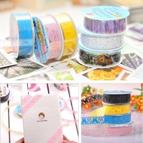 5pcs/pack Vintage England Style Washi Tape set Diy Decoration Scrapbooking Planner Masking Tape Label Sticker Stationery