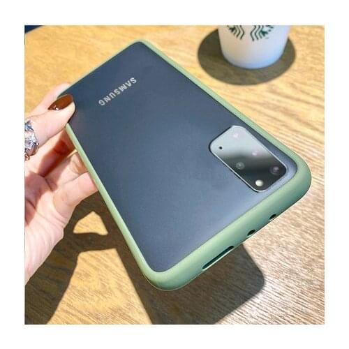 For Samsung Galaxy A31 A41 Case Hard Transparent Matte shockproof Protective Back Cover case for samsung galaxy a51 a71 a31 a41