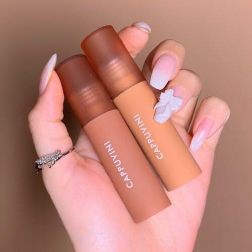 Dual-use Lipstick Lips Glaze Matte Liquid Eyeshadow Blush Non-fading Lip Gloss Makeup TSLM1