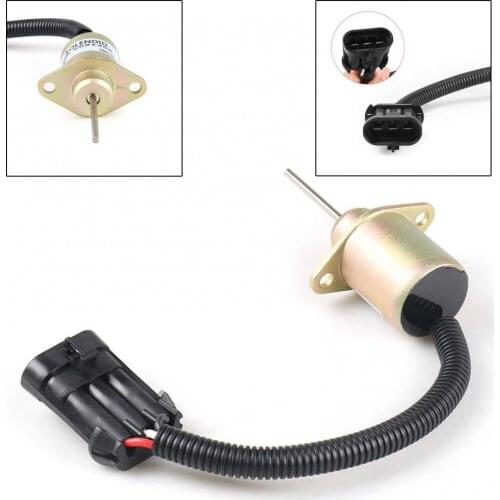 Motor Part Fuel Shut Off Stop Solenoid for Kubota 1G925-60011 1503ES-12A5UC4S