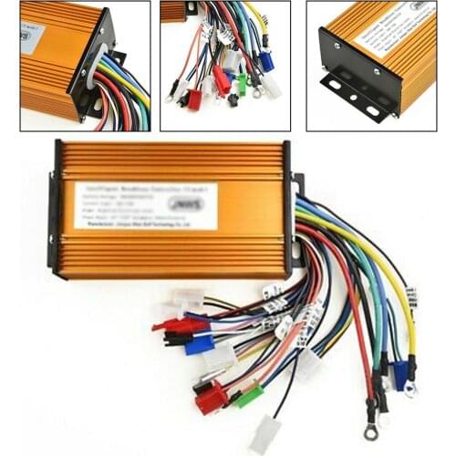48V-64V 500W Electric Bike Controller Sine Wave Brushless Motor Battery Electric Car Electric Scooter Controller
