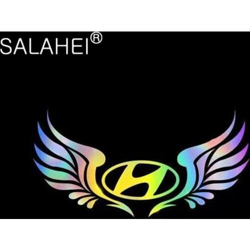 Car Body Reflective Decor Stickers For Hyundai Elantra Accent Tucson i40 i30 i10 i20 Veloster IX35 IX20 Solaris Genesis Santafe