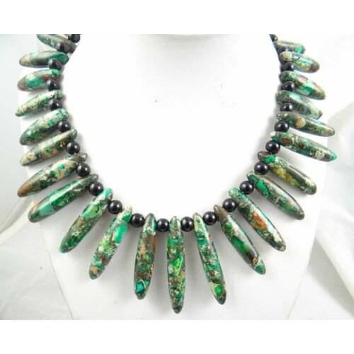 Natural stone Turquoises Quartz Crystal aventurine tiger eye green Sea Sediment pendant for diy Jewelry making necklace