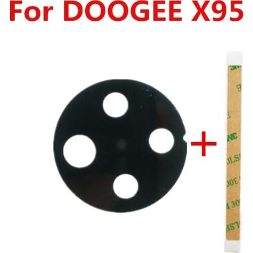 New Original Phone Parts For DOOGEE X95 Cellphone Back Rear Big Camera Lens Flim Repair Accessories Camera Lens Parts