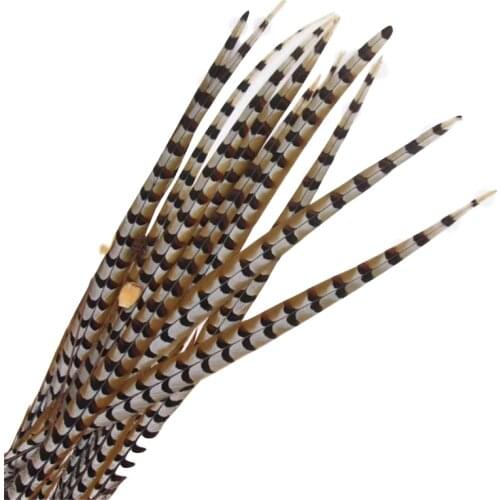 Wholesale 50pcs/lot 90-100cm Natural Rare Reeves Pheasant Tail Feathers High Quality Wedding Decorations Pheasant Feather Plume