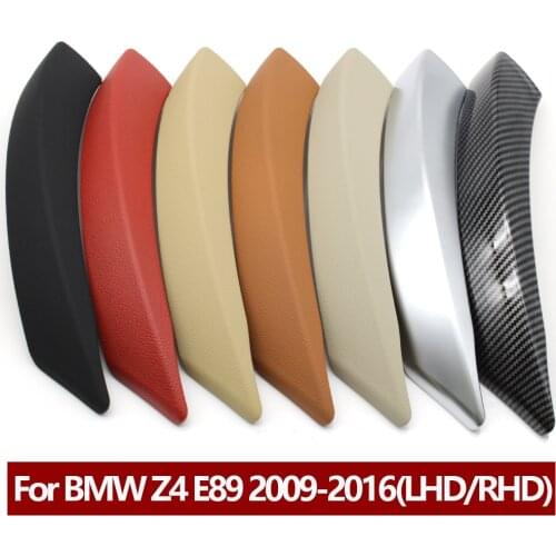 LHD RHD Luxury Coupe Cars Interior Passenger Door Handle Plastic Cover Trim Replacement For BMW Z4 E89 2009-2016