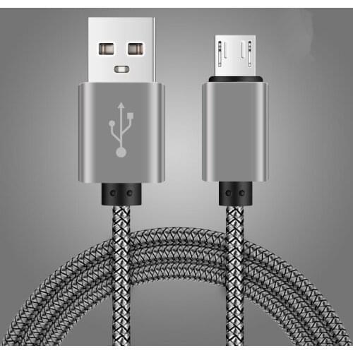 Fast Charger QC3.0 EU Quick charge cable cord For Samsung Xiaomi Redmi 7 Huawei ZTE alcatel Oukitel Android Mobile phone cable
