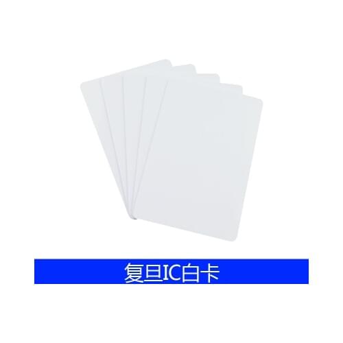10000pcs/lot 13.56 Mhz F1108 S50 PVC card Fudan M1 1k rfid blank ic card