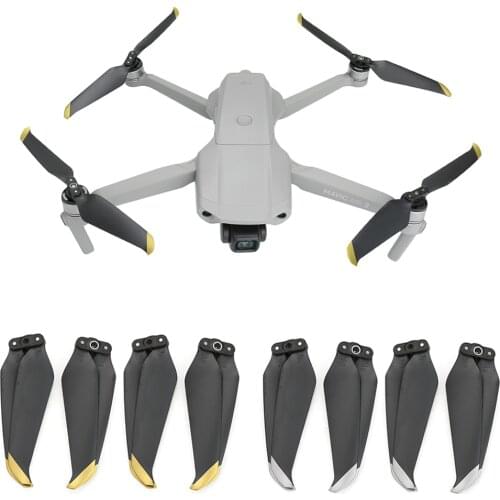 4pcs 7238F Propeller for DJI Mavic Air 2 Propeller Quick Release Blade Props Folding Noise Reduction Prop Drone Accessoires