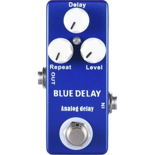 MOSKY BLUE DELAY Analog Delay Guitar Pedal Synthesizer Electric Guitar Parts Accessories Power Supply Pedals Tremolo Effector