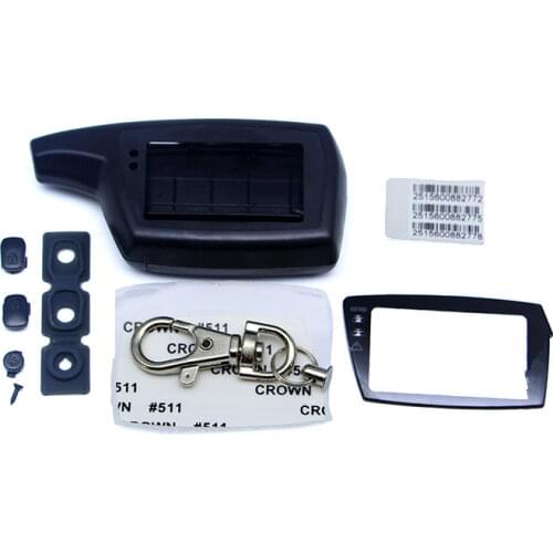 DXL3000 lcd display+DXL 3000 Keychain Case for Russian Two Way Car Alarm System PANDORA DXL3000 LCD Remote