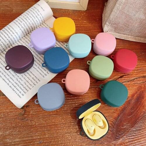 For Baseus Encok WM01 Case Matte Solid Color Anti-fall Earphone Cases For baseus WM01 Mini Cover Hard PC Plastic Charging Box