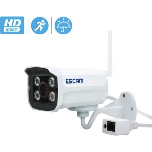 ESCAM QD900 WIFI 1080P HD Home Security Camera System Wireless Network IR Night Vision Bullet Surveillance Outdoor Mini Cameras