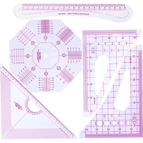LMDZ French Curve Sewing Ruler Tailor Ruler Quilt Ruler Sewing Ruler Curved Ruler Quilting Ruler Fashion Design Ruler Tool
