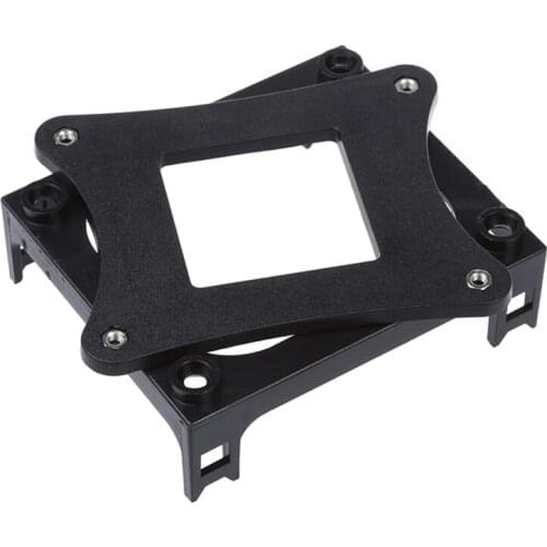 Black Plastic CPU Fan Mounting Bracket Base for Socket 478