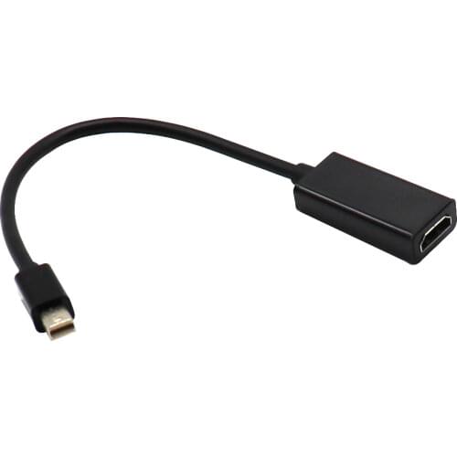 Mini DisplayPort HDMI-compatible Converter 1080P Mini DP Display Port To HDMI-compatible Adapter Cable for Mac Macbook Pro